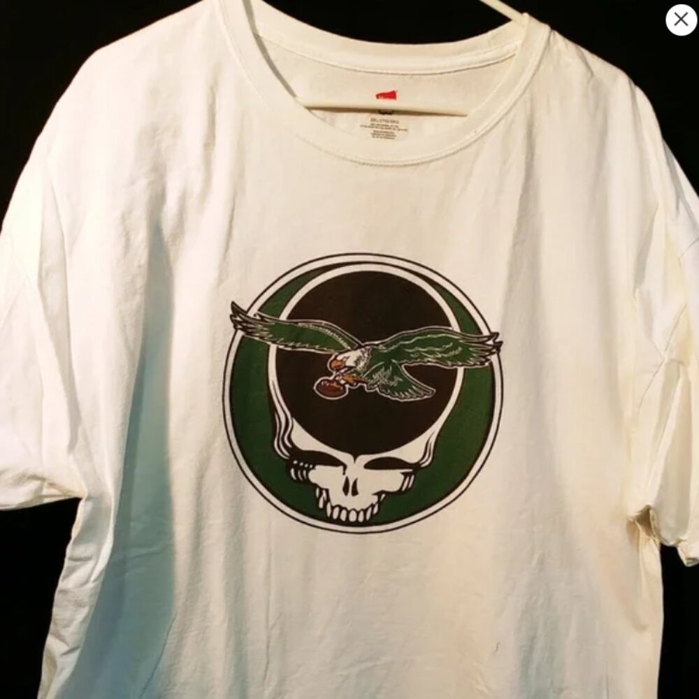 Eagles Throwback Grateful Dead White 2 Pack for @tennille_hicks
